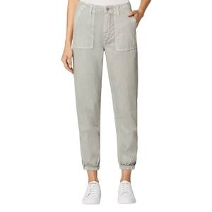 NWT Joes Jeans The Workwear Pants Jogger Womens Size 25 Zip Ankle Utility Sage